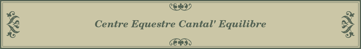 Centre Equestre Cantal' Equilibre